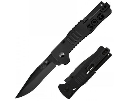 Купите полуавтоматический складной нож SOG SlimJim Black SJ32 в Перми в нашем интернет-магазине