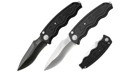 купите Нож автоматический SOG TAC Auto Tactical Drop Point Satin и TiNi Black / ST05 - ST06 в Перми