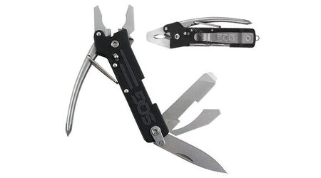 купите Мультитул-брелок SOG Micro ToolClip / TC1001 (9 инструментов) в Перми