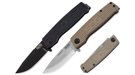 купите Нож складной SOG Terminus CTS BD1 Satin и Black TiNi / TM1001 - TM1002 в Перми