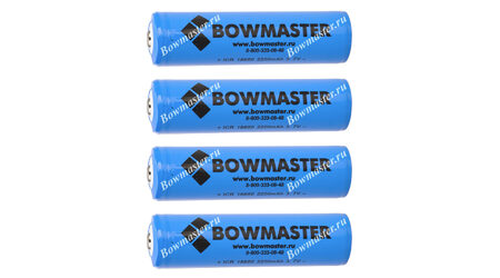 купите Литий-ионный аккумулятор с защитой BowMaster 18650 2200 mAh (4 шт.) в Перми