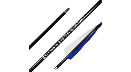 купите Стрела для лука Bowmaster Jammer натуральное оперение 5'' Shield (Боумастер Джаммер) в Перми