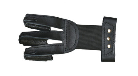 купите Перчатка кожаная JX502 черная для стрельбы из лука в Перми