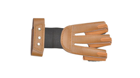 купите Перчатка кожаная JX502 коричневая для стрельбы из лука в Перми