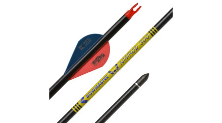 купите Карбоновая стрела для лука Bowmaster Nimrod с оперением Blazer 2" (Боумастер Нимрод), упак. 12 шт. в Перми