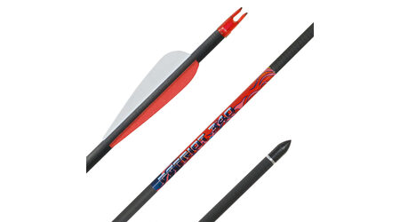 купите Карбоновая стрела для лука Bowmaster Patriot 340, оперение  3'' Streamline  в Перми