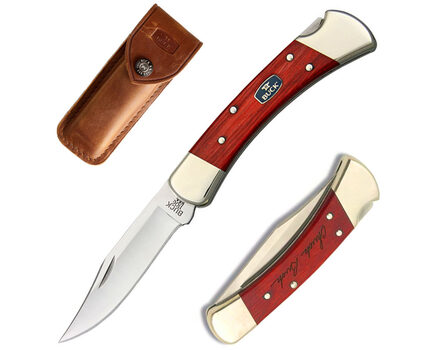 Купите складной нож Buck 110 Folding Hunter Chairman Cherry 420HC 0110CWSNK в Перми в нашем интернет-магазине