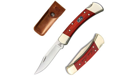 купите Нож складной Buck 110 Folding Hunter Chairman Cherry 420HC / 0110CWSNK в Перми