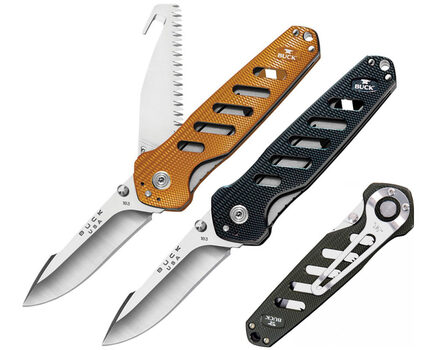 Купите складной нож-пила Buck Alpha CrossLock 0183GRS и 0183ORS в Перми в нашем интернет-магазине