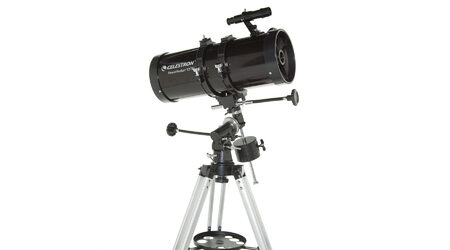 купите Телескоп Celestron PowerSeeker 127 EQ (рефлектор Ньютона, 127мм, F=1000мм, 1:7.9) на экваториальной монтировке в Перми