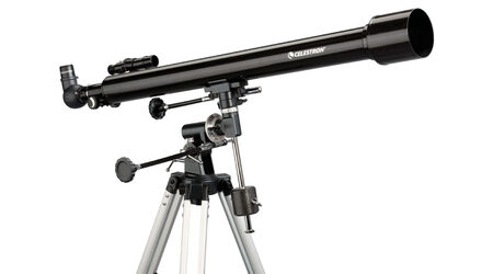 купите Телескоп Celestron PowerSeeker 60 EQ (рефрактор, 60мм, F=900мм, 1:11.7) на экваториальной монтировке в Перми