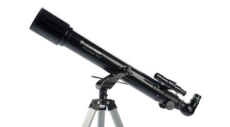 купите Телескоп Celestron PowerSeeker 70 AZ (рефрактор, 70мм, F=700мм, 1:10) на азимутальной монтировке в Перми