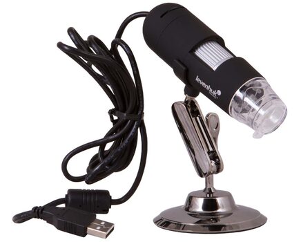 Купите электронный цифровой микроскоп Levenhuk DTX 30 (2 Мп) для пайки электроники в интернет-магазине