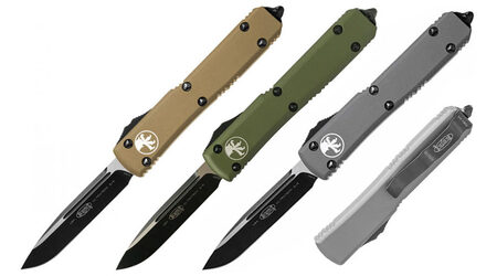 купите Автоматический выкидной нож Microtech Ultratech S/E Standard Drop Point / 121-1GY - 121-1OD - 121-1TA в Перми