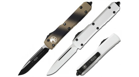 купите Автоматический выкидной нож Microtech Ultratech S/E Standard Drop Point / 121-1TC - 121-1ST в Перми