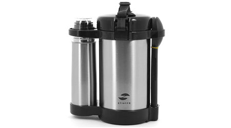 купите Термос суповой 1,5 л на 3 контейнера и мини-термос на 250 мл Stinger HY-LB408-1 в Перми