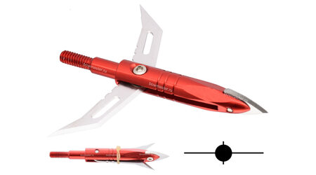 купите Наконечники охотничьи TP236 раскрывающиеся, 100 гран, 2+1 лезвия (6 шт) в Перми