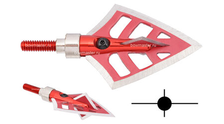 купите Наконечники охотничьи TP241 фиксированные, 100 гран, 2+2 лезвия в Перми