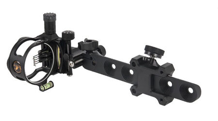 купите Прицел для блочного лука Topoint DB8250 (5 пинов, микрорегулировка, подсветка) в Перми