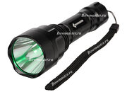 Светодиодный фонарь для охоты зеленого света Bowmaster 202 Flash Green (Cree Q5) 250 люмен